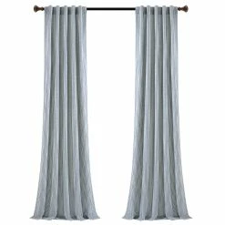 Brand new 💯 Lush Decor Farmhouse Vintage Stripe Yarn Dyed Cotton Back Tab/Rod Pocket Window Curtain Panels Black ⌛ -Lush Decor Shop Lush Decor Farmhouse Vintage Stripe Yarn Dyed Cotton Back Tab Rod Pocket Window Curtain Panels 4