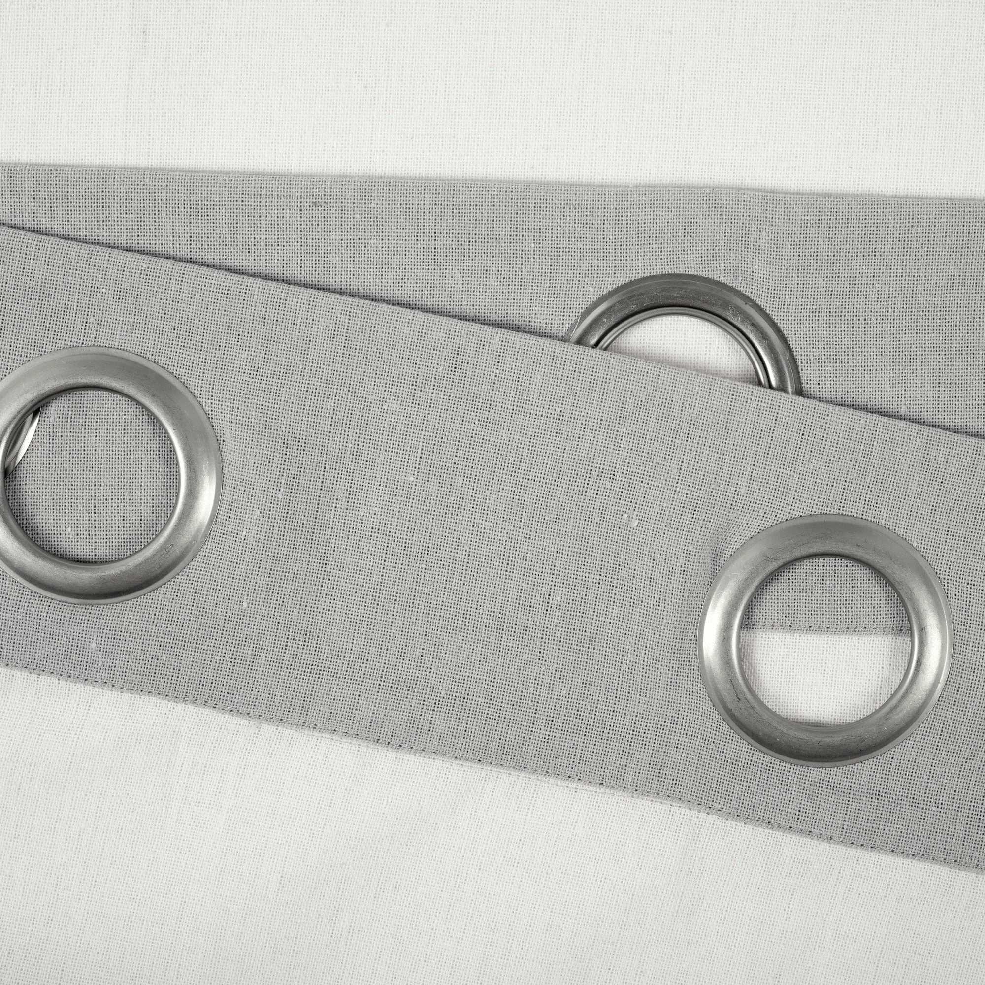 Cheapest π Lush Decor Faux Linen Grommet Colorblock Window Curtain Single Panel - 84" X 40" β 12 Cheapest π Lush Decor Faux Linen Grommet Colorblock Window Curtain Single Panel - 84" X 40" β - Image 12