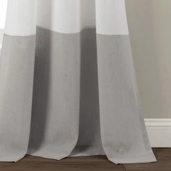 Cheapest π Lush Decor Faux Linen Grommet Colorblock Window Curtain Single Panel - 84" X 40" β 28 Cheapest π Lush Decor Faux Linen Grommet Colorblock Window Curtain Single Panel - 84" X 40" β -Lush Decor Shop Lush Decor Faux Linen Grommet Colorblock Window Curtain Single Panel 13