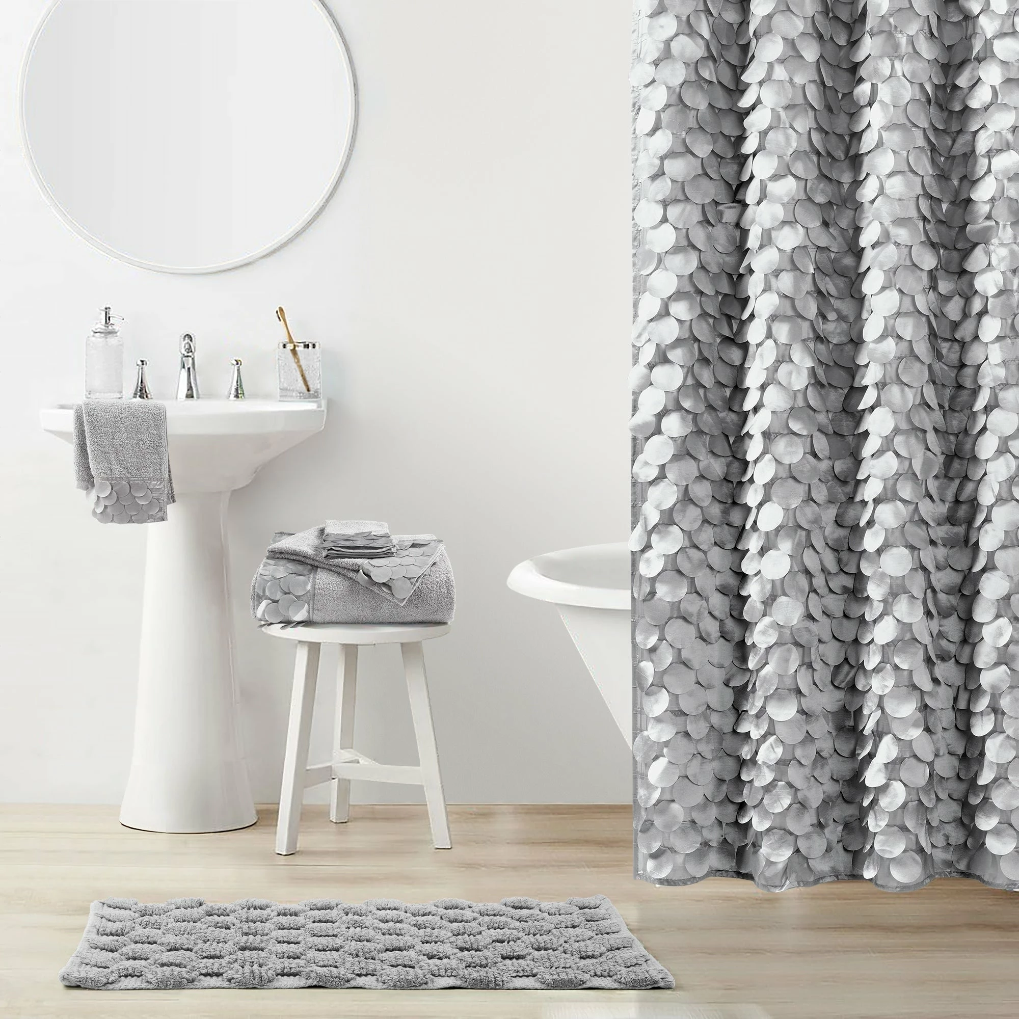 Budget 𧨠Lush Decor Gigi Bath Rug π― 4 Budget 𧨠Lush Decor Gigi Bath Rug π― - Image 4