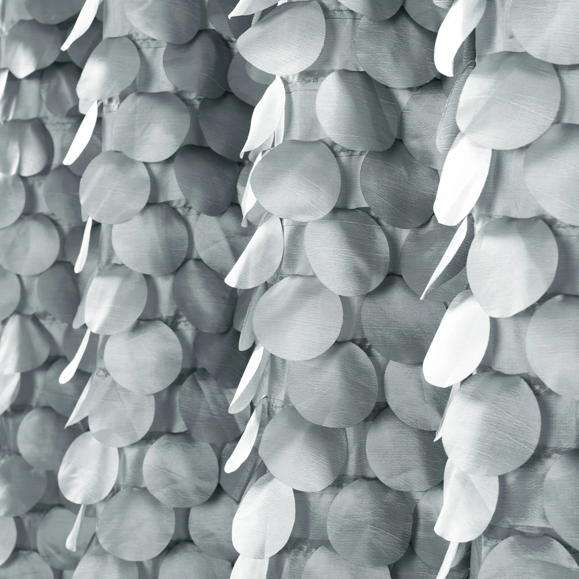 Promo ❤️ Lush Decor Gigi Ivory Shower Curtain Silver 🥰 4 Promo ❤️ Lush Decor Gigi Ivory Shower Curtain Silver 🥰 - Image 4