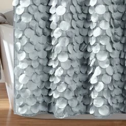 Promo ❤️ Lush Decor Gigi Ivory Shower Curtain Silver 🥰 13 Promo ❤️ Lush Decor Gigi Ivory Shower Curtain Silver 🥰 -Lush Decor Shop Lush Decor Gigi Ivory Shower Curtain 4