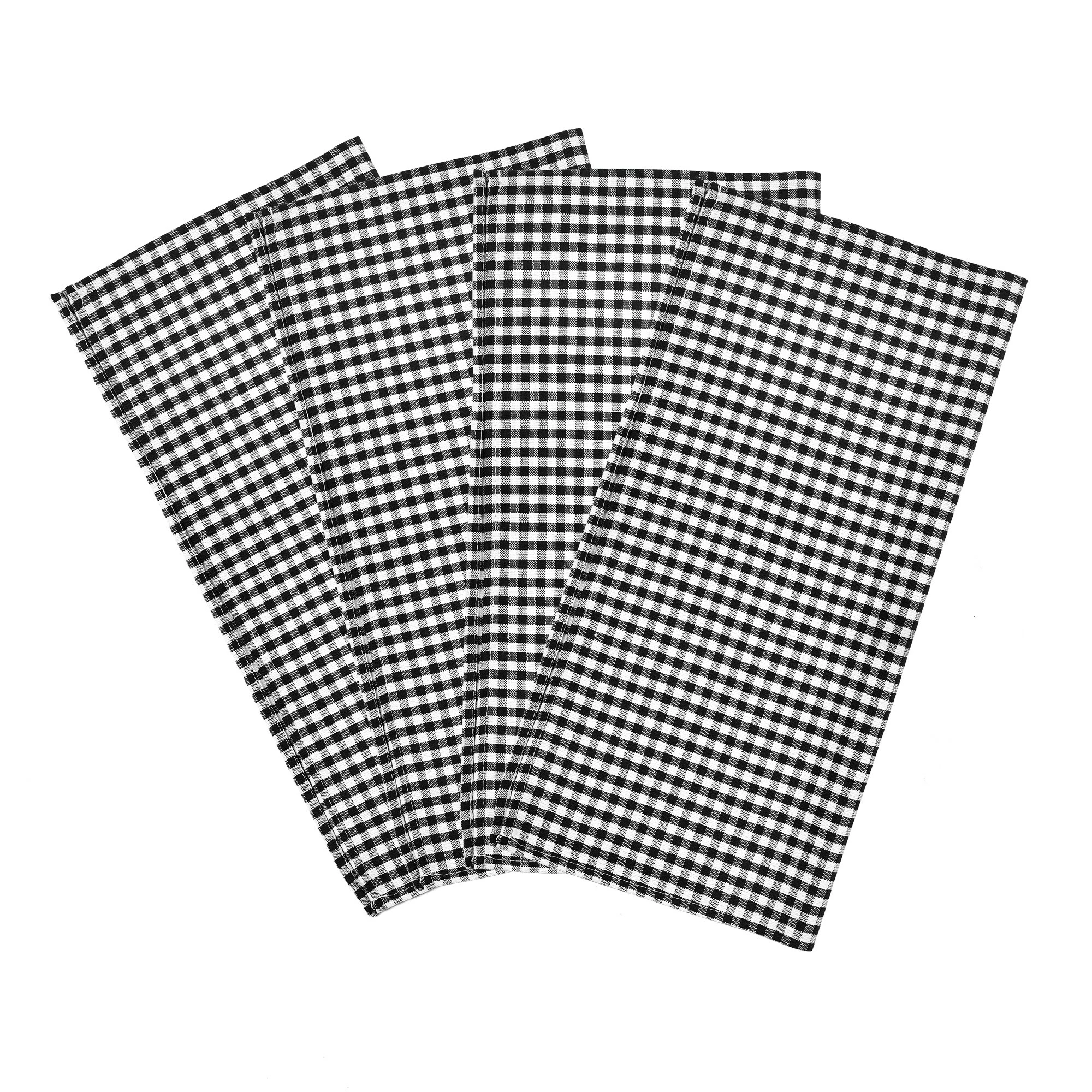Best Sale 𧨠Lush Decor Gingham Check Yarn Dyed Napkin, 4-Pack - 18" X 18" π 3 Best Sale 𧨠Lush Decor Gingham Check Yarn Dyed Napkin, 4-Pack - 18" X 18" π - Image 3