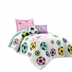 Flash Sale βοΈ Lush Decor π§ Girls Soccer Kick Reversible Oversized Comforter Purple π― 26 Flash Sale βοΈ Lush Decor π§ Girls Soccer Kick Reversible Oversized Comforter Purple π― -Lush Decor Shop Lush Decor Girls Soccer Kick Reversible Oversized Comforter 3