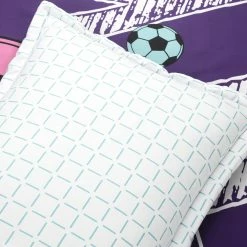 Flash Sale βοΈ Lush Decor π§ Girls Soccer Kick Reversible Oversized Comforter Purple π― 22 Flash Sale βοΈ Lush Decor π§ Girls Soccer Kick Reversible Oversized Comforter Purple π― -Lush Decor Shop Lush Decor Girls Soccer Kick Reversible Oversized Comforter 4Pc Set 7