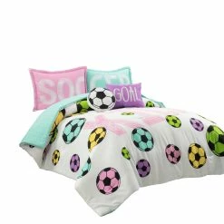 Flash Sale βοΈ Lush Decor π§ Girls Soccer Kick Reversible Oversized Comforter Purple π― 29 Flash Sale βοΈ Lush Decor π§ Girls Soccer Kick Reversible Oversized Comforter Purple π― -Lush Decor Shop Lush Decor Girls Soccer Kick Reversible Oversized Comforter 6