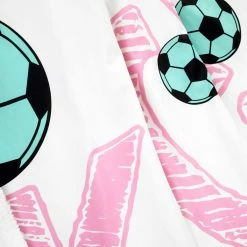 Discount ✔️ Lush Decor 👧 Girls Soccer Kick Sherpa Throw White/turquoise ✔️ -Lush Decor Shop Lush Decor Girls Soccer Kick Sherpa Throw 6