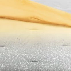 Discount ✔️ Lush Decor Glitter Ombre Metallic Print Comforter Set Aqua & Gray 👏 -Lush Decor Shop Lush Decor Glitter Ombre Metallic Print Comforter Set 13