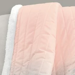 Flash Sale 🎉 Lush Decor Glitter Ombre Metallic Print Sherpa Throw Blanket Yellow & Gold 🔔 -Lush Decor Shop Lush Decor Glitter Ombre Metallic Print Sherpa Throw Blanket 12