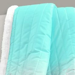 Flash Sale 🎉 Lush Decor Glitter Ombre Metallic Print Sherpa Throw Blanket Yellow & Gold 🔔 -Lush Decor Shop Lush Decor Glitter Ombre Metallic Print Sherpa Throw Blanket 8