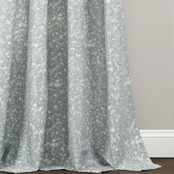 Coupon 😀 Lush Decor Glitter Ombre Metallic Print Window Curtain Panel Pair - 84" X 52" Aqua & Gray 🛒 -Lush Decor Shop Lush Decor Glitter Ombre Metallic Print Window Curtain Panel Pair 14