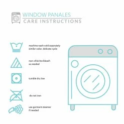 Coupon 😀 Lush Decor Glitter Ombre Metallic Print Window Curtain Panel Pair - 84" X 52" Aqua & Gray 🛒 -Lush Decor Shop Lush Decor Glitter Ombre Metallic Print Window Curtain Panel Pair 4