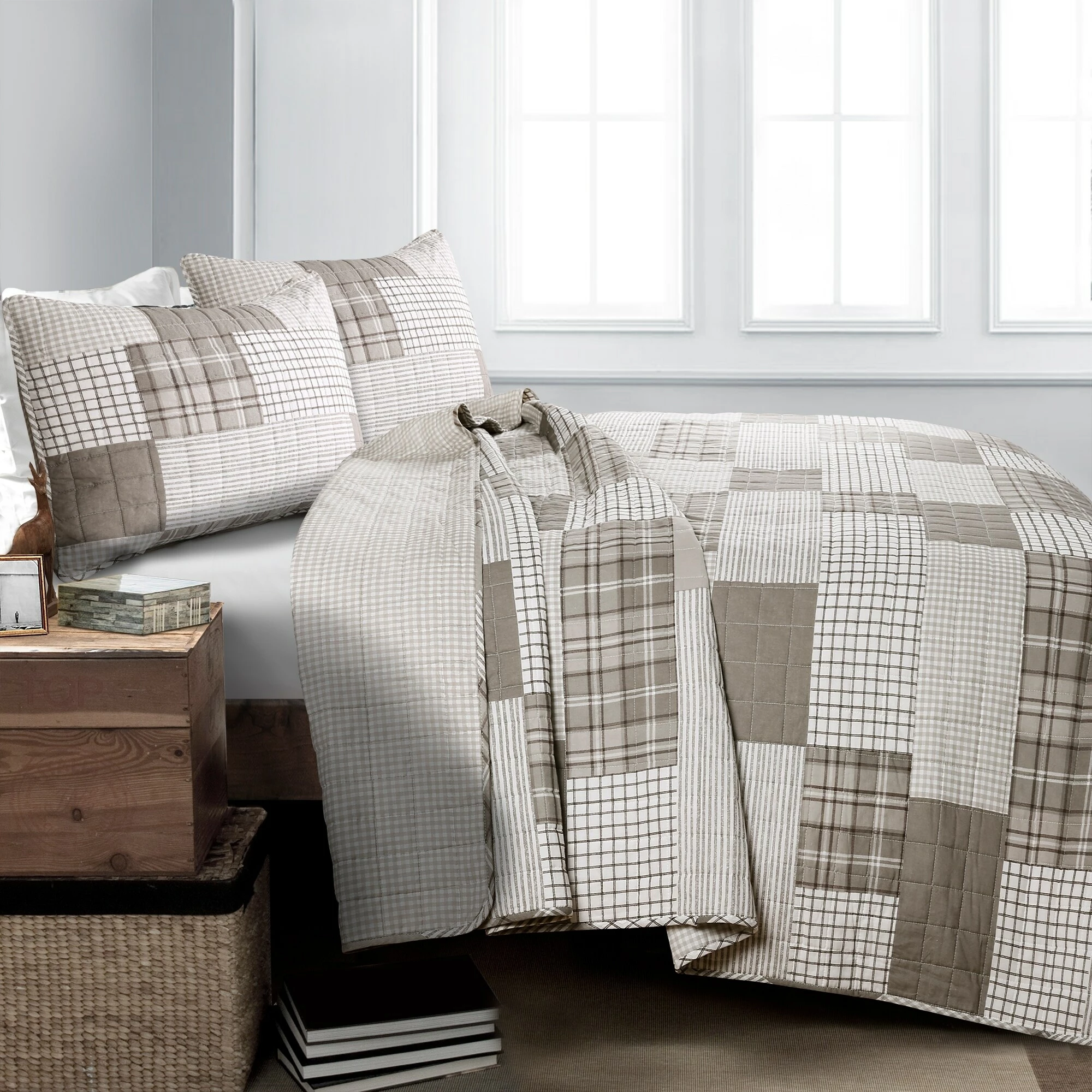 Best Pirce β Lush Decor Greenville Quilt Set Red π 14 Best Pirce β Lush Decor Greenville Quilt Set Red π - Image 14