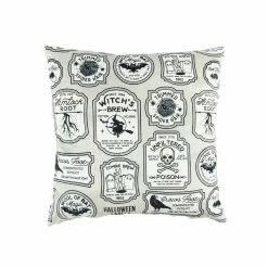 Budget 🥰 Lush Decor 🦇 Halloween Badge Decorative Pillow Single 👏