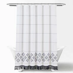 Coupon 🔔 Lush Decor Hanna Aztec Shower Curtain 🎉 -Lush Decor Shop Lush Decor Hanna Aztec Shower Curtain 3