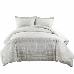 Top 10 β Lush Decor Hygge Geo Reversible 3 Piece Cotton Duvet Set White/grey π
