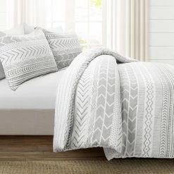 Top 10 β Lush Decor Hygge Geo Reversible 3 Piece Cotton Duvet Set White/grey π 24 Top 10 β Lush Decor Hygge Geo Reversible 3 Piece Cotton Duvet Set White/grey π -Lush Decor Shop Lush Decor Hygge Geo Reversible 3 Piece Cotton Duvet Set 9
