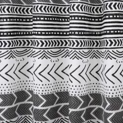 Outlet 🔔 Lush Decor Hygge Geo Shower Curtain Black & White ⌛ -Lush Decor Shop Lush Decor Hygge Geo Shower Curtain 6