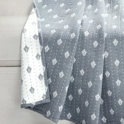 Best Pirce π Lush Decor Hygge Kantha Pick Stitch Yarn Dyed Cotton Jacquard Throw Blanket Navy π 24 Best Pirce π Lush Decor Hygge Kantha Pick Stitch Yarn Dyed Cotton Jacquard Throw Blanket Navy π -Lush Decor Shop Lush Decor Hygge Kantha Pick Stitch Yarn Dyed Cotton Jacquard Throw Blanket 11