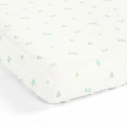 Outlet 😍 Lush Decor Hygge Sloth Trees Soft & Plush Fitted Crib Sheet - 52"x 28" X 9" ✨