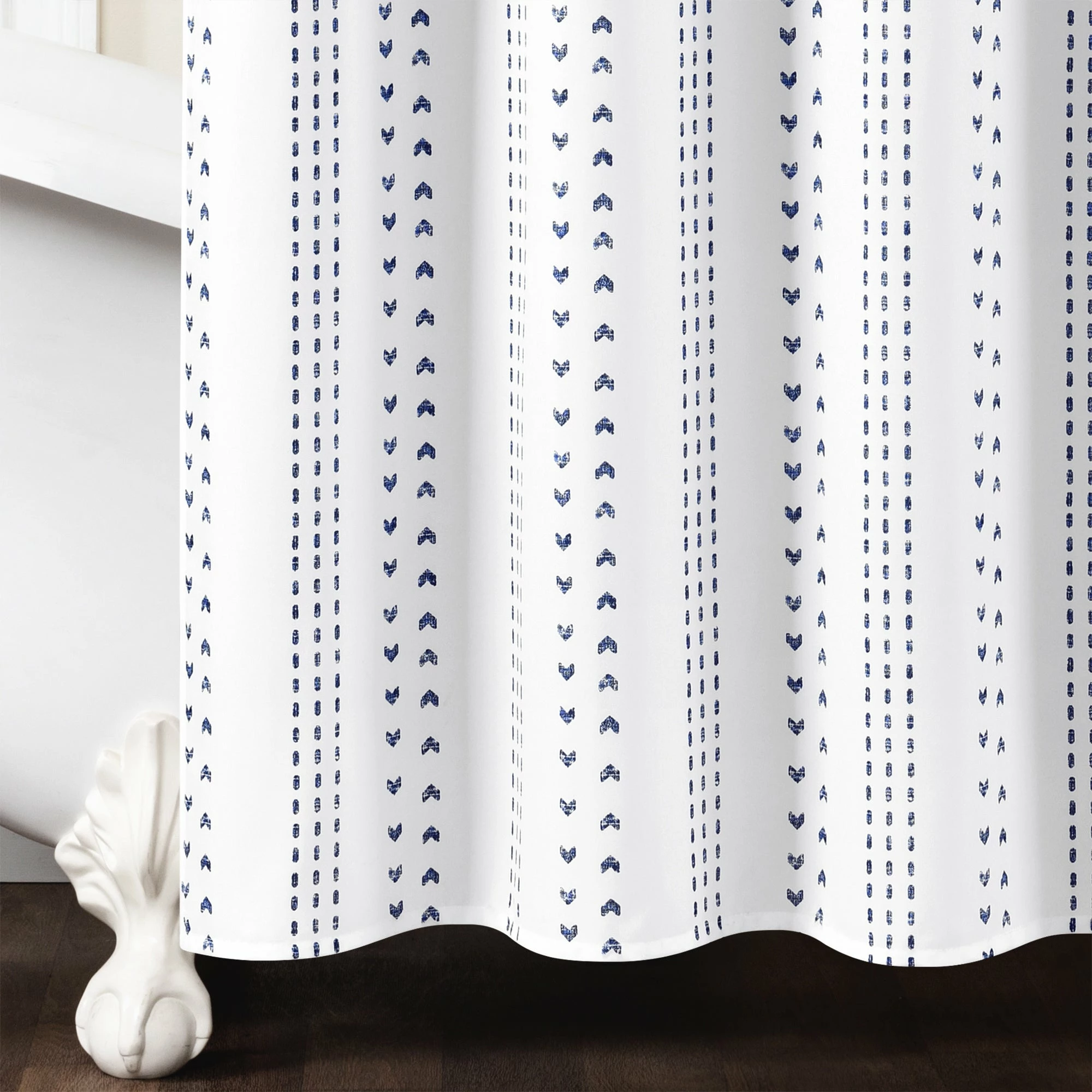 Wholesale π Lush Decor Hygge Stripe Shower Curtain Black π 6 Wholesale π Lush Decor Hygge Stripe Shower Curtain Black π - Image 6