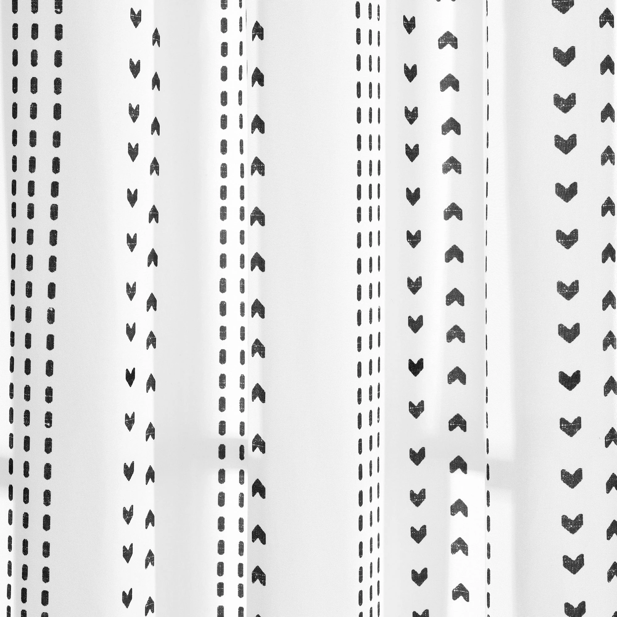 Outlet π― Lush Decor Hygge Stripe Window Curtain Panel Pair π 6 Outlet π― Lush Decor Hygge Stripe Window Curtain Panel Pair π - Image 6