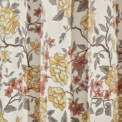 Outlet 😍 Lush Decor Ivana Floral Room Darkening Window Curtain Panel Pair - 84" X 52" Multi-color 🔥 -Lush Decor Shop Lush Decor Ivana Floral Room Darkening Window Curtain Panel Pair 3