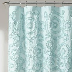 Top 10 ⌛ Lush Decor Keila Shower Curtain Gray 💯 -Lush Decor Shop Lush Decor Keila Shower Curtain 12