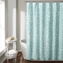 Top 10 ⌛ Lush Decor Keila Shower Curtain Gray 💯