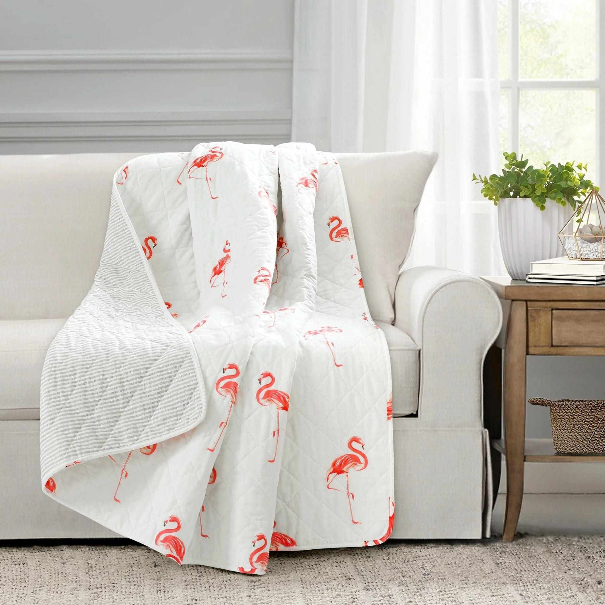 Buy π Lush Decor Kelly Flamingo Throw Blanket π 1 Buy π Lush Decor Kelly Flamingo Throw Blanket π