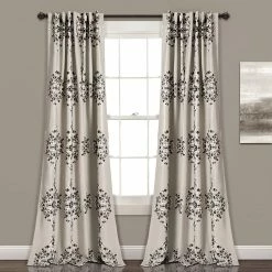 Best reviews of 🔥 Lush Decor Keya Medallion Room Darkening Window Curtain Panel Set Cream 😀 -Lush Decor Shop Lush Decor Keya Medallion Room Darkening Window Curtain Panel Set 6