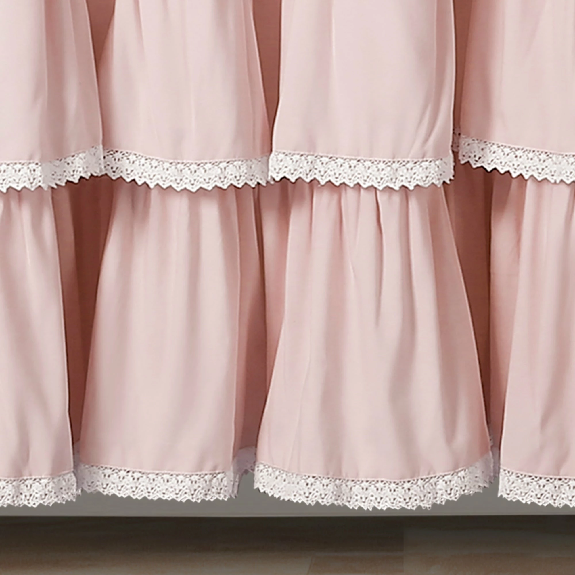 Best deal β¨ Lush Decor Lace Ruffle Shower Curtain Blush π 13 Best deal β¨ Lush Decor Lace Ruffle Shower Curtain Blush π - Image 13