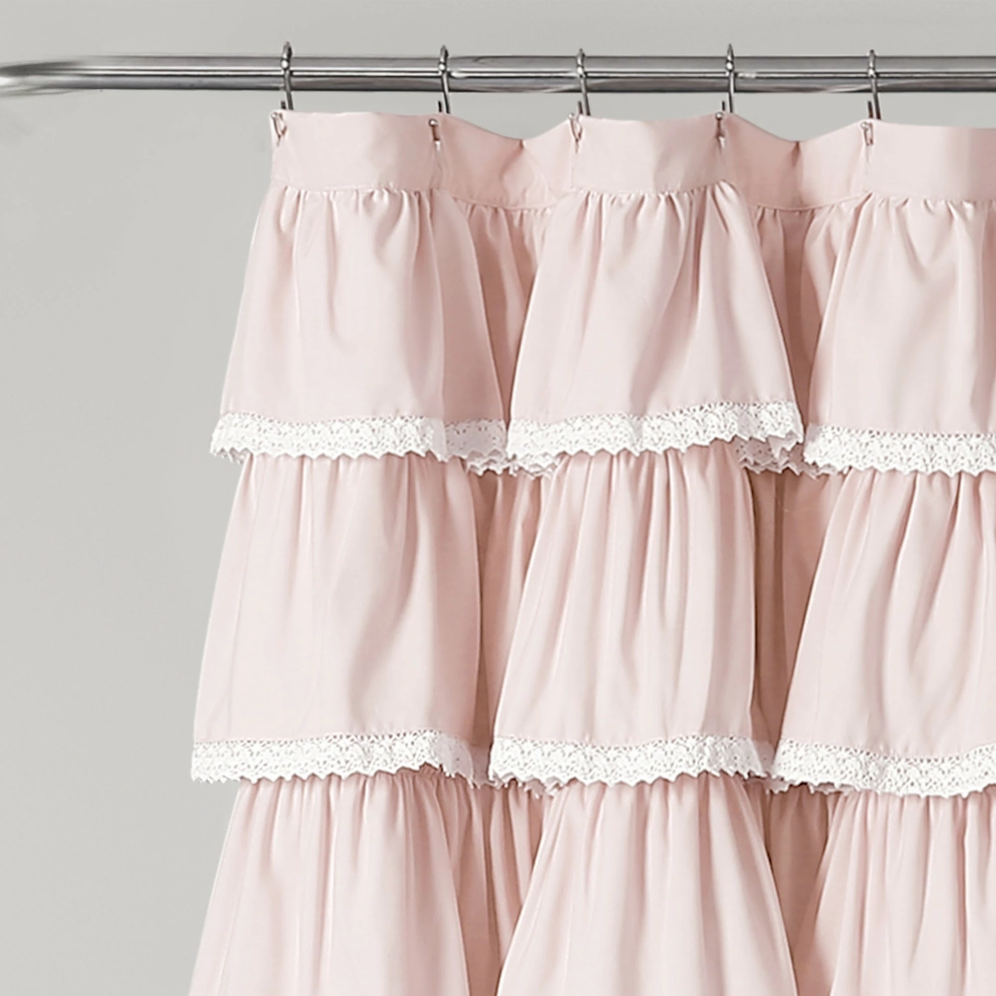 Best deal β¨ Lush Decor Lace Ruffle Shower Curtain Blush π 12 Best deal β¨ Lush Decor Lace Ruffle Shower Curtain Blush π - Image 12