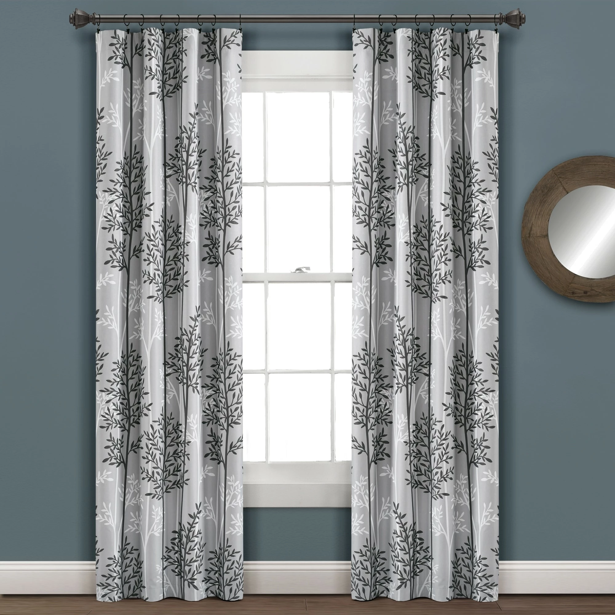 Deals β¨ Lush Decor Linear Tree Insulated Blackout Window Curtain Panel Pair Yellow π 4 Deals β¨ Lush Decor Linear Tree Insulated Blackout Window Curtain Panel Pair Yellow π - Image 4