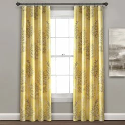 Deals β¨ Lush Decor Linear Tree Insulated Blackout Window Curtain Panel Pair Yellow π 23 Deals β¨ Lush Decor Linear Tree Insulated Blackout Window Curtain Panel Pair Yellow π -Lush Decor Shop Lush Decor Linear Tree Insulated Blackout Window Curtain Panel Pair 8