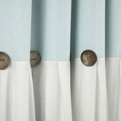 Discount ❤️ Lush Decor Linen Button 100 Percent Lined Blackout Window Curtain Panel Single ✔️ -Lush Decor Shop Lush Decor Linen Button 100 Percent Lined Blackout Window Curtain Panel Single 13