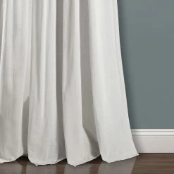 Flash Sale 🔥 Lush Decor Linen Button New Window Curtain Single Panel - 108" X 40" Off-white 🌟 25 Flash Sale 🔥 Lush Decor Linen Button New Window Curtain Single Panel - 108" X 40" Off-white 🌟 -Lush Decor Shop Lush Decor Linen Button New Window Curtain Single Panel 10