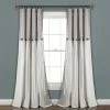 Flash Sale 🔥 Lush Decor Linen Button New Window Curtain Single Panel - 108" X 40" Off-white 🌟