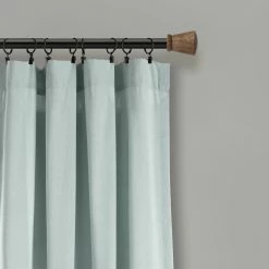 Flash Sale 🔥 Lush Decor Linen Button New Window Curtain Single Panel - 108" X 40" Off-white 🌟 17 Flash Sale 🔥 Lush Decor Linen Button New Window Curtain Single Panel - 108" X 40" Off-white 🌟 -Lush Decor Shop Lush Decor Linen Button New Window Curtain Single Panel 2