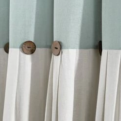 Flash Sale 🔥 Lush Decor Linen Button New Window Curtain Single Panel - 108" X 40" Off-white 🌟 21 Flash Sale 🔥 Lush Decor Linen Button New Window Curtain Single Panel - 108" X 40" Off-white 🌟 -Lush Decor Shop Lush Decor Linen Button New Window Curtain Single Panel 6