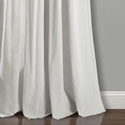 Flash Sale 🔥 Lush Decor Linen Button New Window Curtain Single Panel - 108" X 40" Off-white 🌟 22 Flash Sale 🔥 Lush Decor Linen Button New Window Curtain Single Panel - 108" X 40" Off-white 🌟 -Lush Decor Shop Lush Decor Linen Button New Window Curtain Single Panel 7