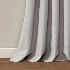 Best reviews of 🌟 Lush Decor Linen Button Pinched Pleat Window Curtain Single Panel - 84" X 40" Light Gray 😉 -Lush Decor Shop Lush Decor Linen Button Pinched Pleat Window Curtain Single Panel 2