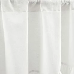 Cheap 🔔 Lush Decor Linen Ruffle Window Curtain Valance - 58" X 18" 🔥 -Lush Decor Shop Lush Decor Linen Ruffle Window Curtain Valance 1