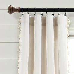 Best deal ⌛ Lush Decor Linen Tassel Window Curtain Panel (Single Panel) - 84" X 40" - 84" X 40" Light Gray 🛒 -Lush Decor Shop Lush Decor Linen Tassel Window Curtain Panel 28Single Panel29 11