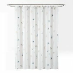 Deals 🎉 Lush Decor Livia Flora Silver-Infused Antimicrobial Shower Curtain 🧨 -Lush Decor Shop Lush Decor Livia Flora Silver Infused Antimicrobial Shower Curtain 2
