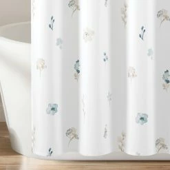 Deals 🎉 Lush Decor Livia Flora Silver-Infused Antimicrobial Shower Curtain 🧨 -Lush Decor Shop Lush Decor Livia Flora Silver Infused Antimicrobial Shower Curtain 3