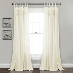 Deals 👏 Lush Decor Lydia Ruffle Curtain Panel Pair White 🌟 -Lush Decor Shop Lush Decor Lydia Ruffle Window Curtain Panel Pair 6129b3dd d1bf 4b86 84f2 fa6e82b7a0ac