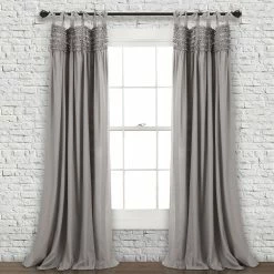 Deals 👏 Lush Decor Lydia Ruffle Curtain Panel Pair White 🌟 -Lush Decor Shop Lush Decor Lydia Ruffle Window Curtain Panel Pair 96e3e77f b19e 4e43 b682 e3ca7152f43c