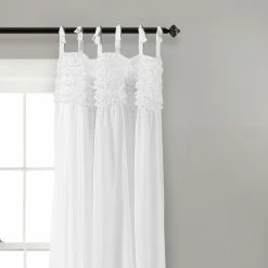 Deals 👏 Lush Decor Lydia Ruffle Curtain Panel Pair White 🌟 -Lush Decor Shop Lush Decor Lydia Ruffle Window Curtain Panel Pair 97f369b0 e4c3 438f bd0d 33c00c669845