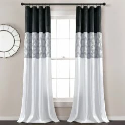 Budget 🎁 Lush Decor Maria Window Curtain Panel Single - 84" X 42" 🧨